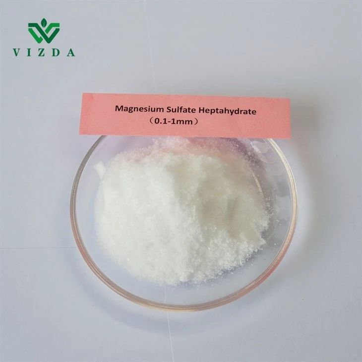 Criostail Heiptahiodráit Sulfáit Mhaignéisiam (0.1-1mm)