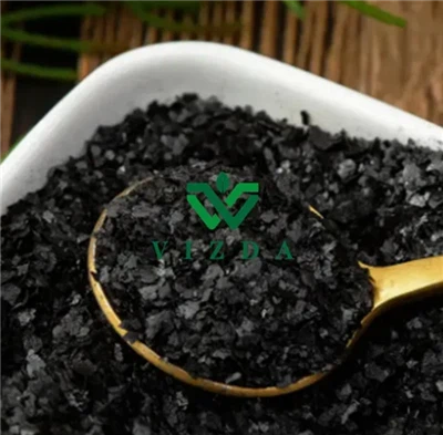 Monarcha Púdar Aigéad Super Humic Mórdhíola Ligníte Potaisiam Humate Calóga lonracha